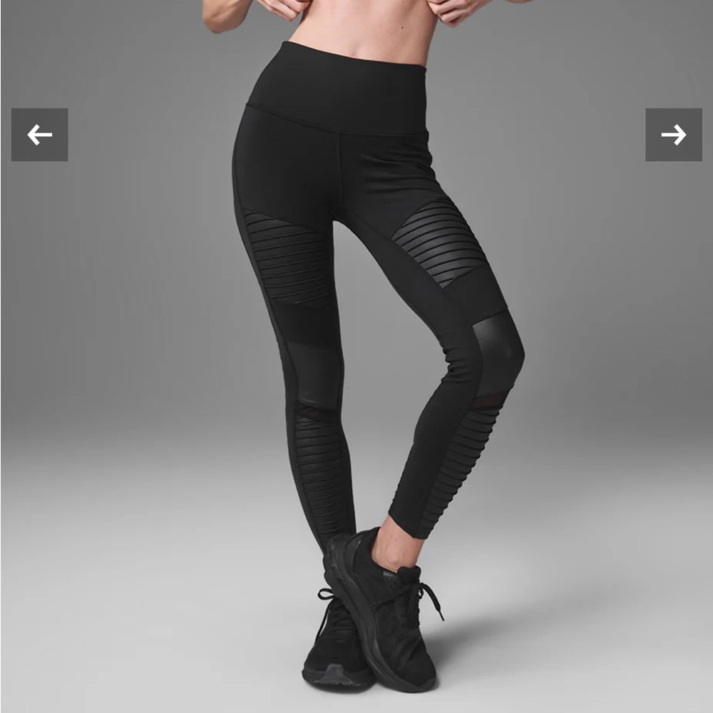 ALO Yoga High Waist Moto Leggings